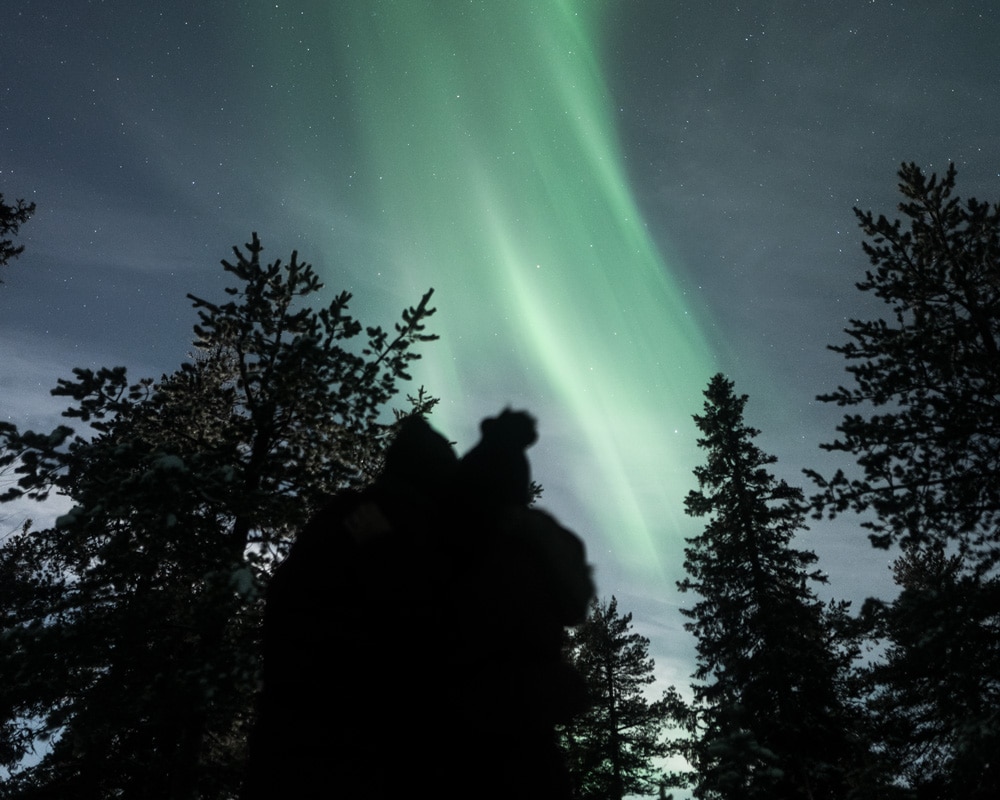 15.11.2021 northern lights Aavasaksa, Ylitornio Finland