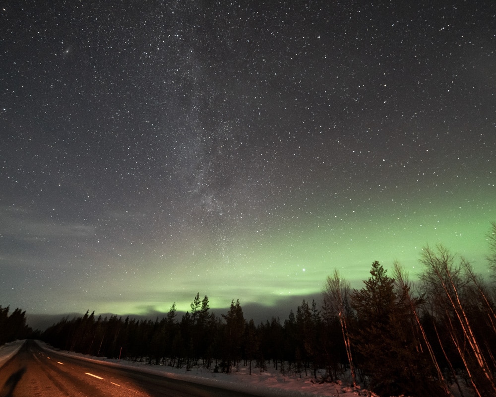 20.11.2019 northern lights in Muurola.