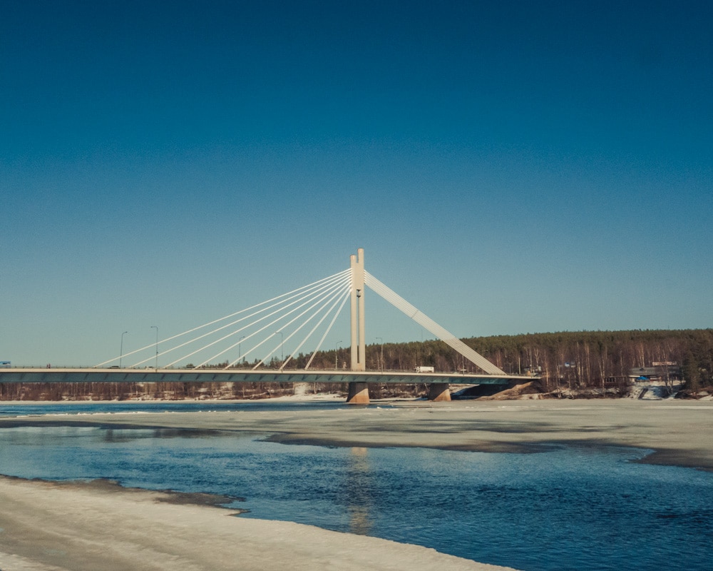 20.4.2022 Lumberjacks Candle Bridge Rovaniemi Finland