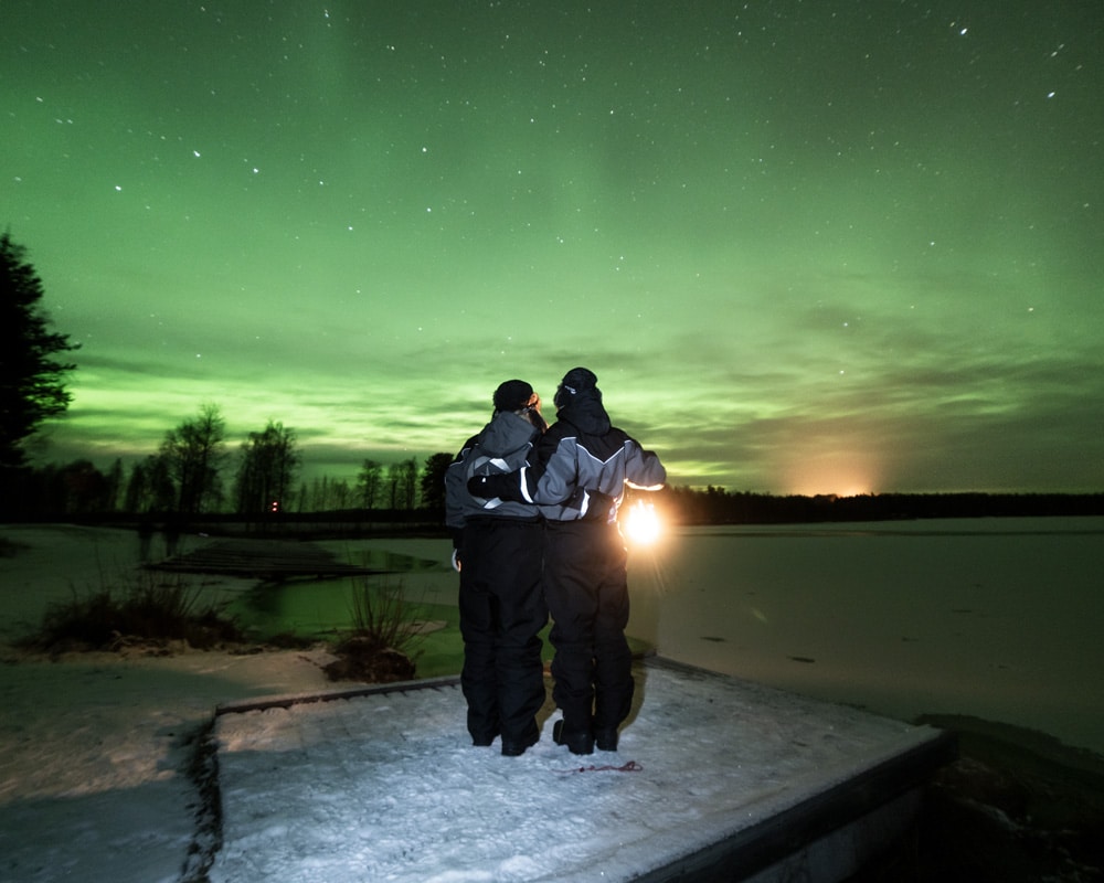 27.10.2019 northern lights Olkkajärvi.
