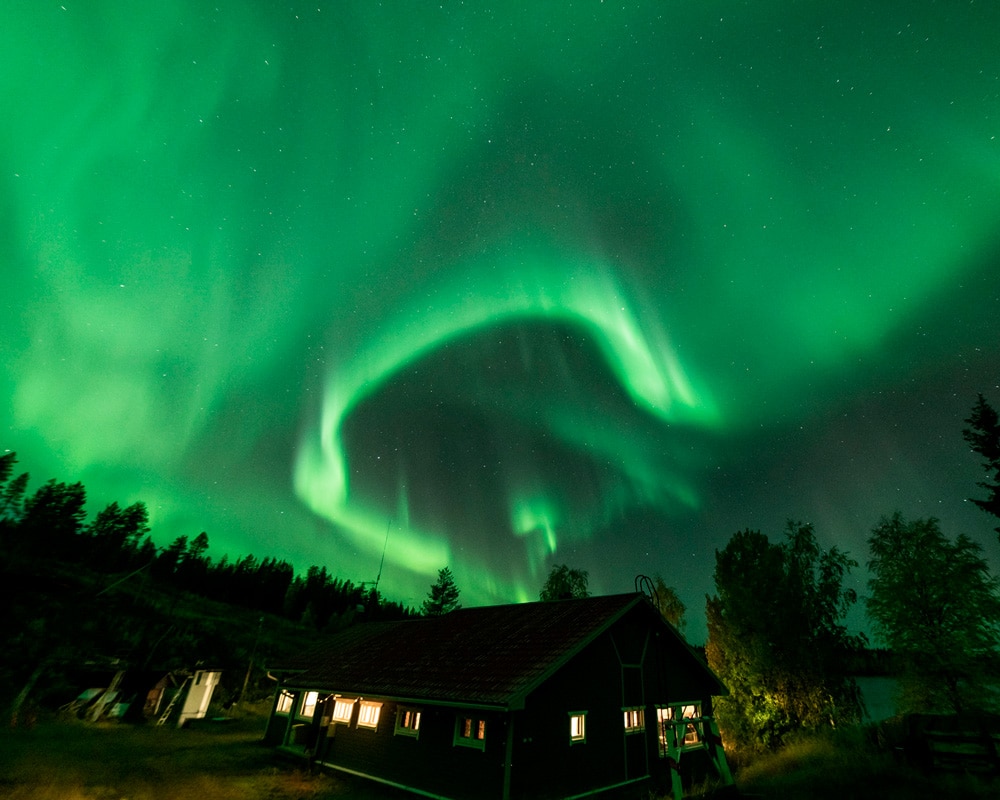 27.9.2019 northern lights in pello