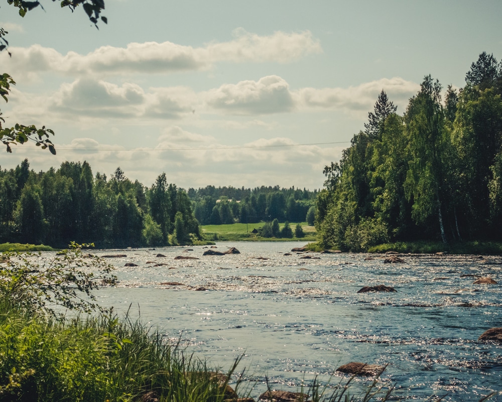 27.6.2022 Meltausjoki, Finnish Lapland.