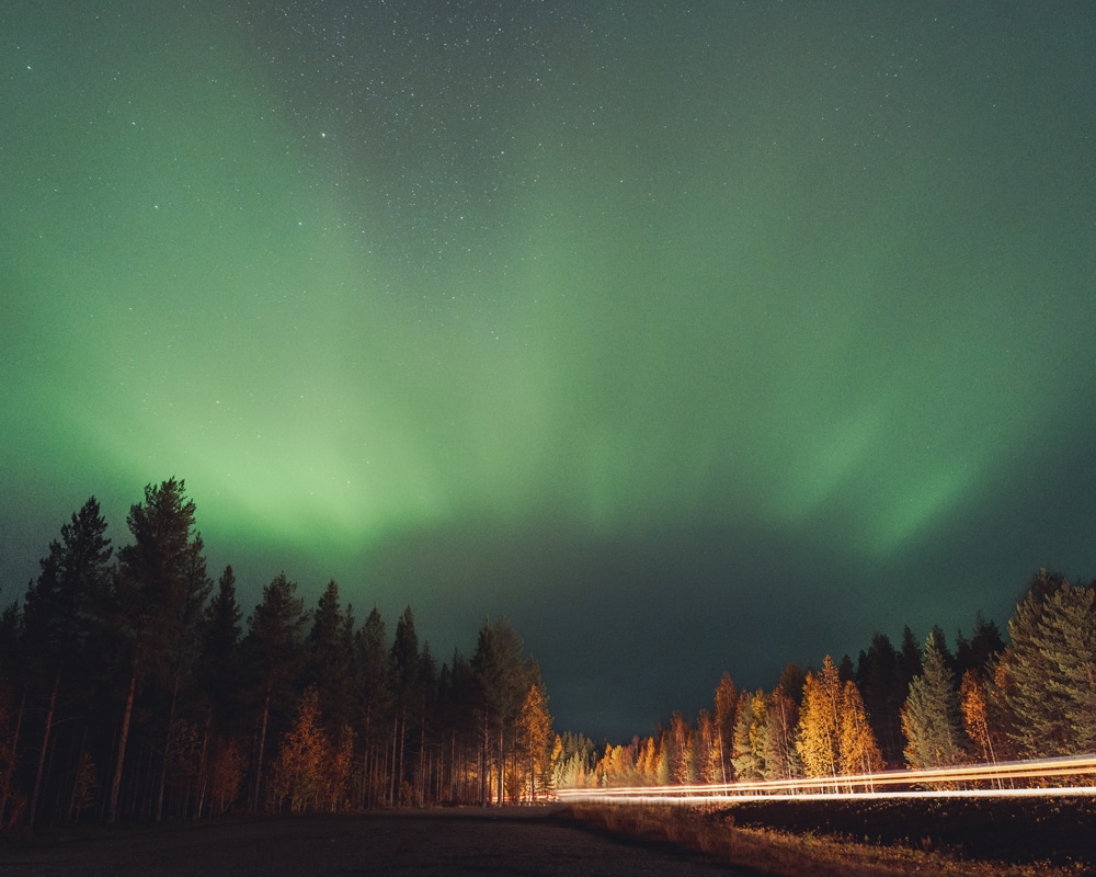 22.9.2022 Northern lights Lohiniva, Rovaniemi