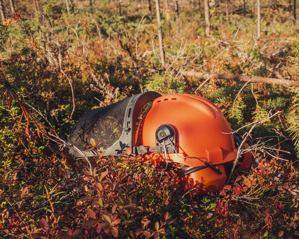 5.9.2022 Lumberjacks helmet Kuoksajärvi Finland