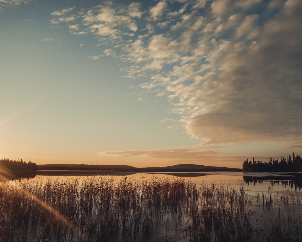 20.10.2022 Saittajärvi Lapland.
