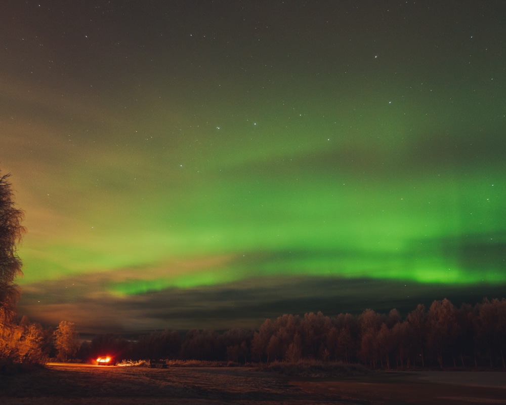 20.11.2022 Hunting the northern lights Rovaniemi, Finland