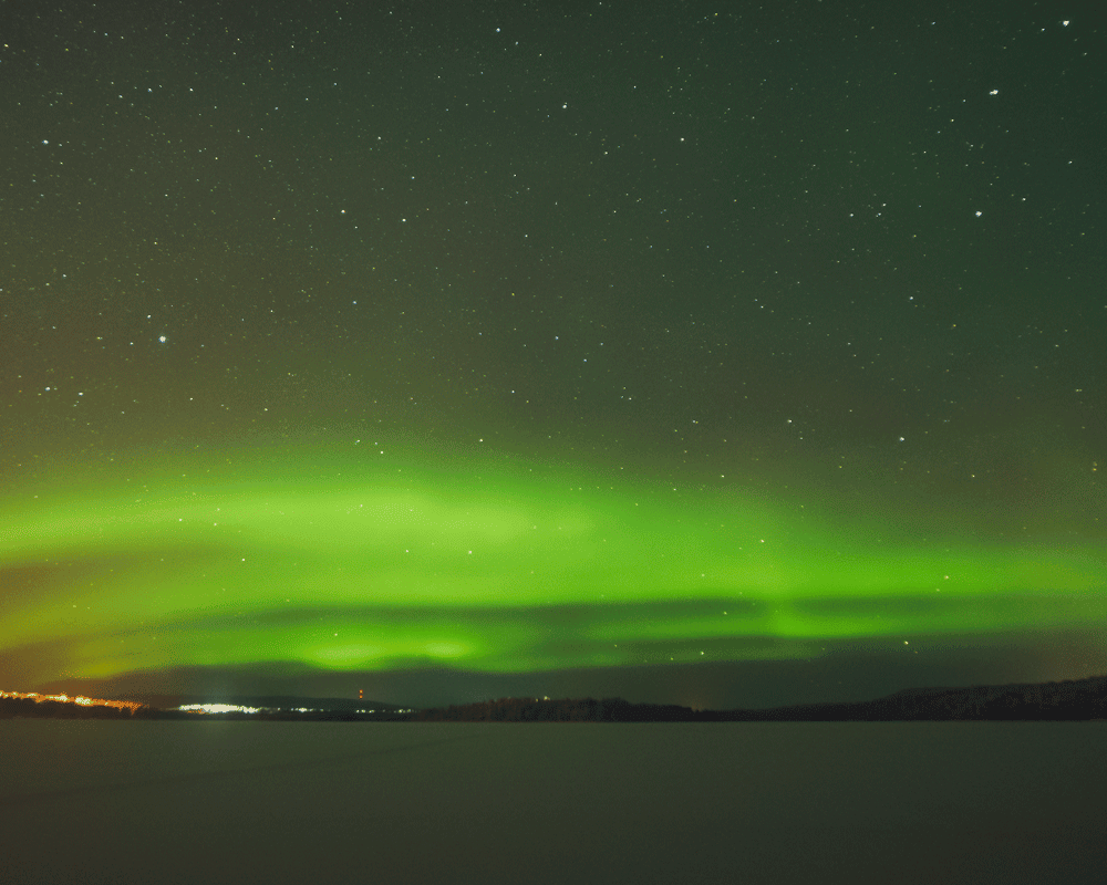 16.12.2022 Northern lights at Ylinampa, Rovaniemi.