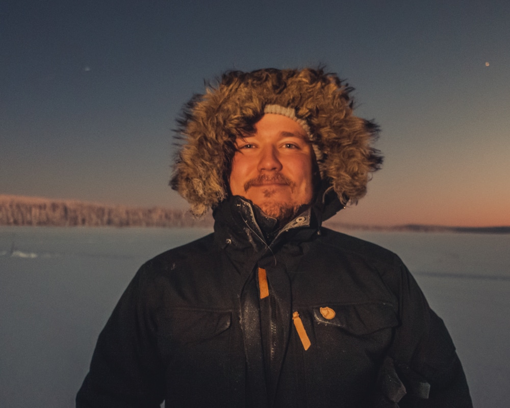 25.12.2022 Christmas day at Rovaniemi Finland.