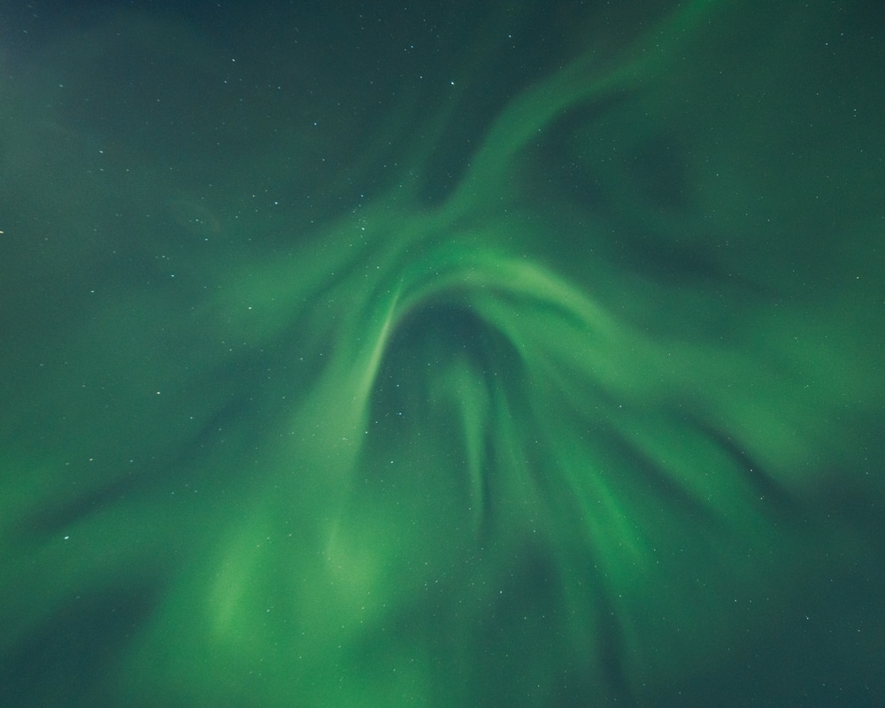 1.1.2023 Northern Lights Corona Rovaniemi, Finland