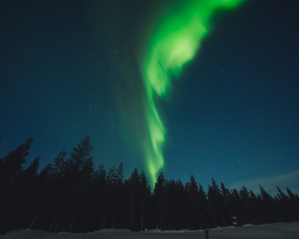 7.2.2023 Northern Lights in Misi, Lapland.