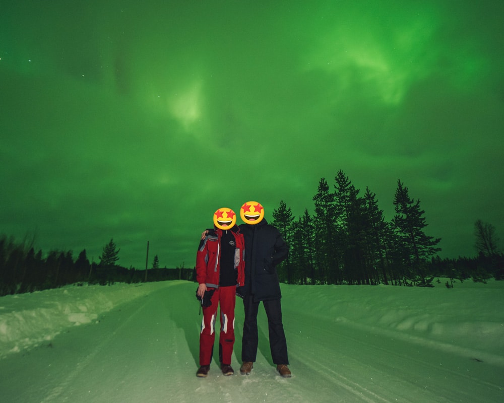 14.3.2023 Northern Lights in Swedish Lapland.