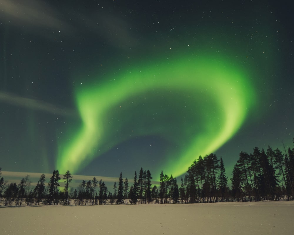 28.2.2023 Northern Lights in Patokoski, Lapland.