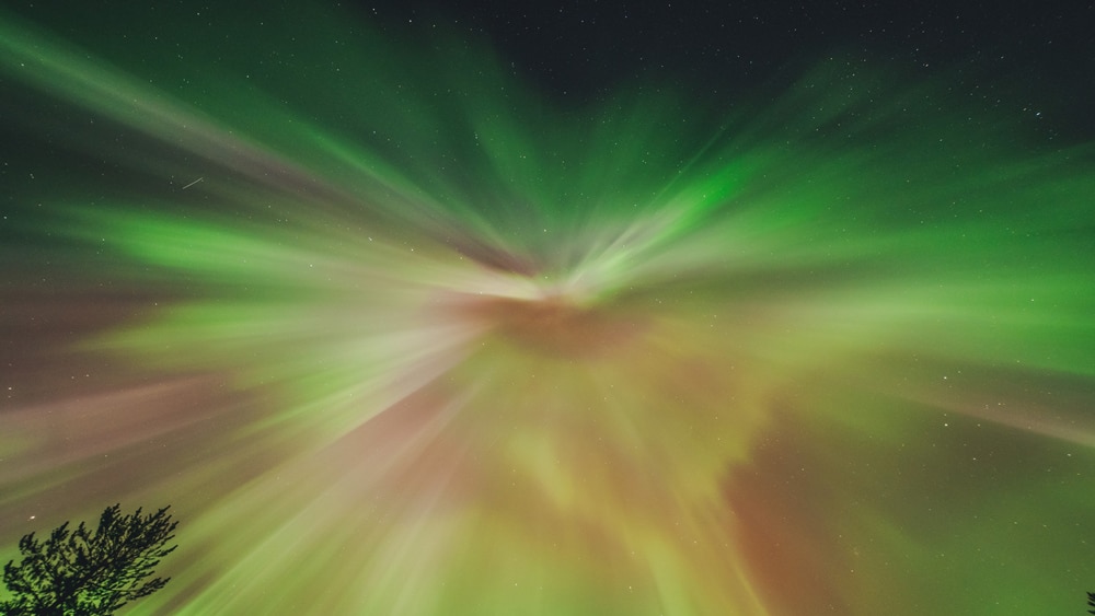 23.3.2023 Northern Lights Dance across the skies at The Arctic Circle.