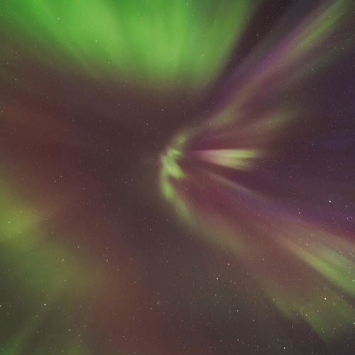 23.3.2023 Northern Lights Corona with multiple colors.