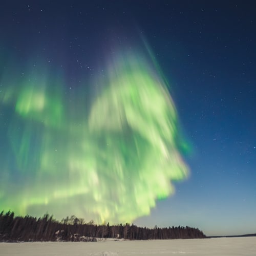 6.2.2020 Purple northern lights