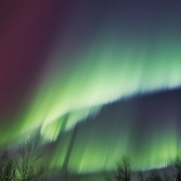 Concept art of northern lights during 22.10.2022